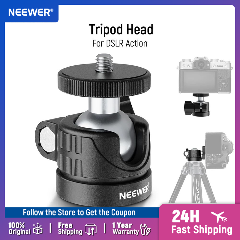 Photography Lighting Tent - NEEWER Mini Ball Head, Portable Tripod