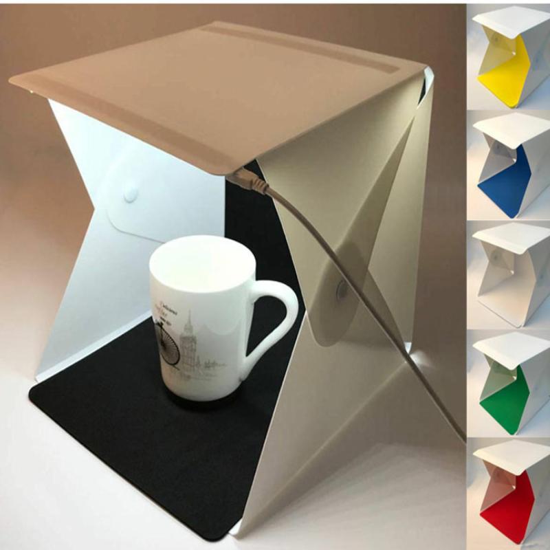 Photography Lighting Tent - 【C】Portable LED Photo Studio Light Box