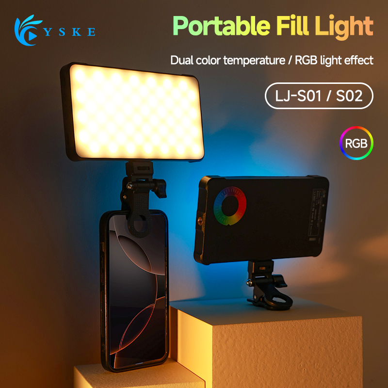 Photography Lighting Patterns - RGB LED Video Light Fill Straight