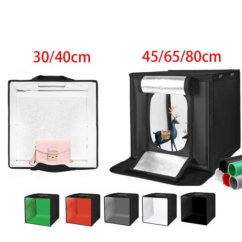 Photography Lighting Tent - 30/40/45 65 80cm Photography Tent Photo