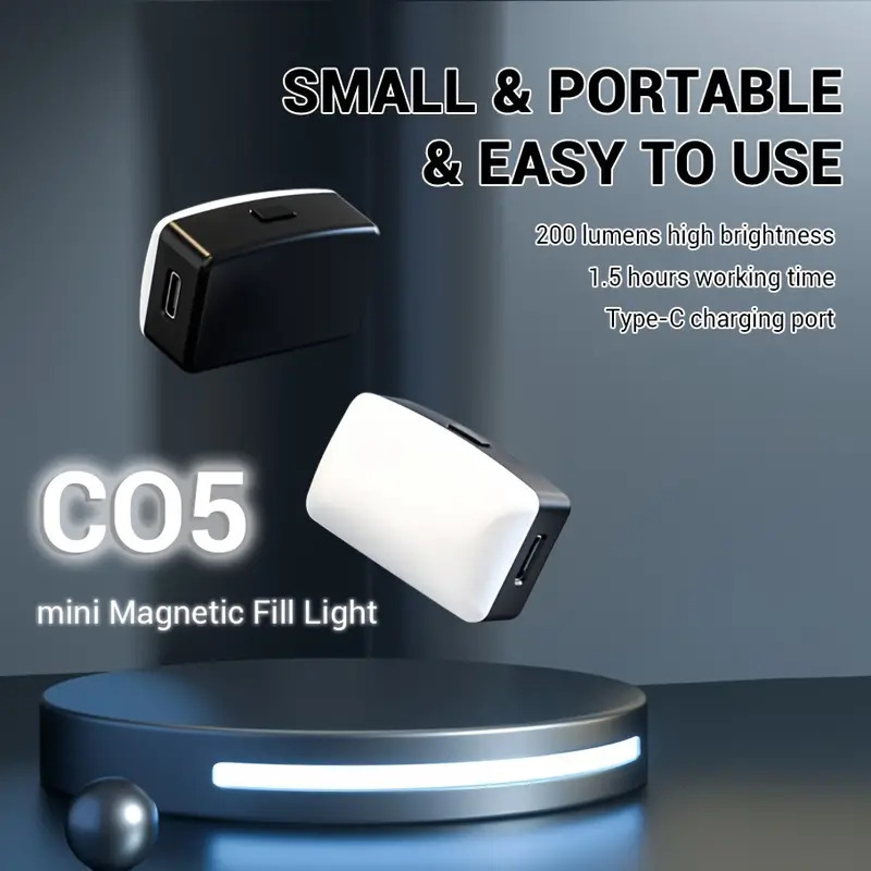 Photography Lighting Patterns - Mini Magnetic LED Selfie Light for