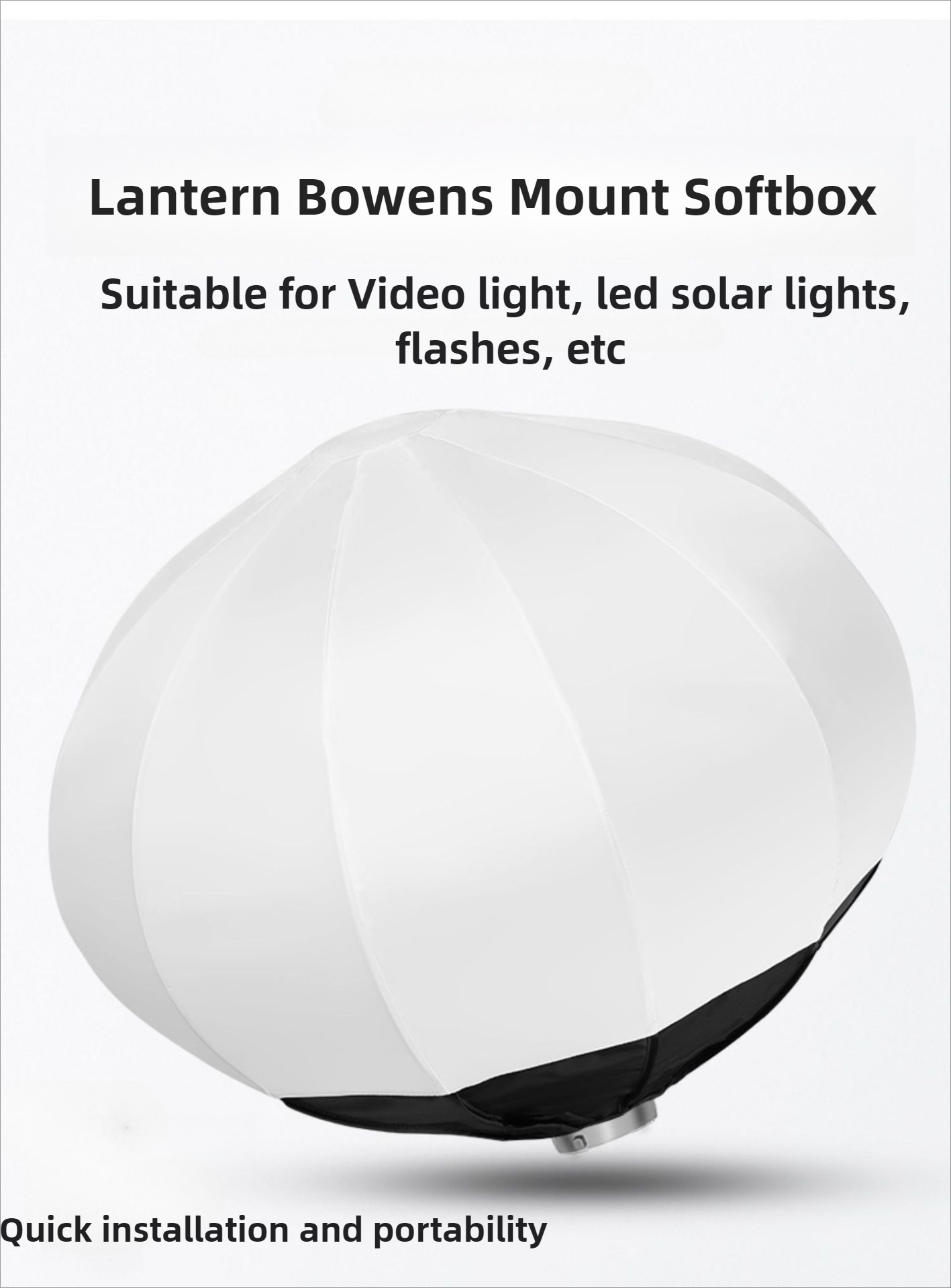 55cm 65cm Globe Lantern Softbo - Photography Lighting Modifiers recension och pris