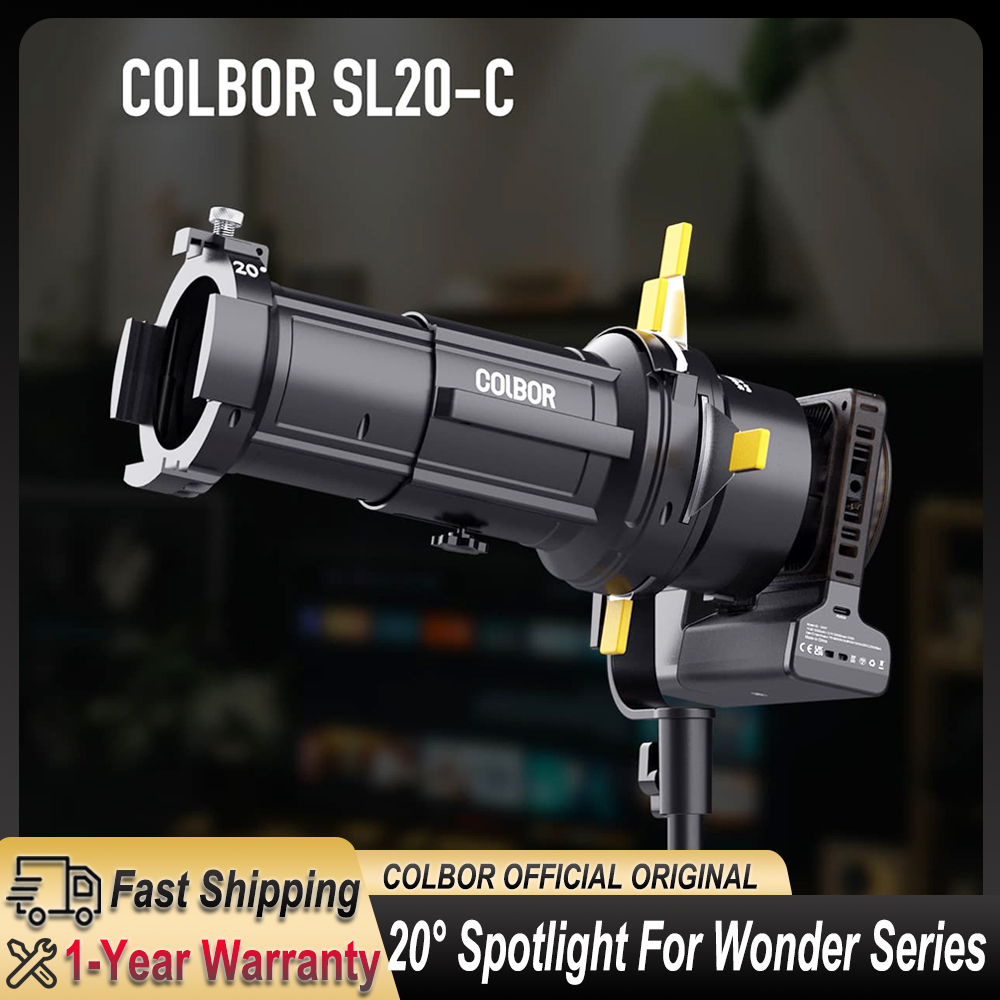 COLBOR SL20-C LED Spotlight Li - Photography Lighting Modifiers recension och pris