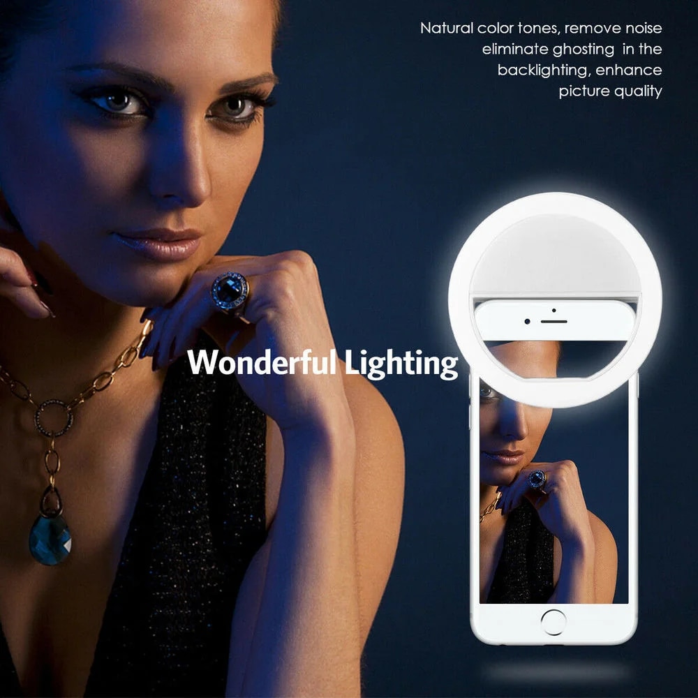 1pc USB Charge Cable LED Selfi - Photography Lighting Patterns recension och pris