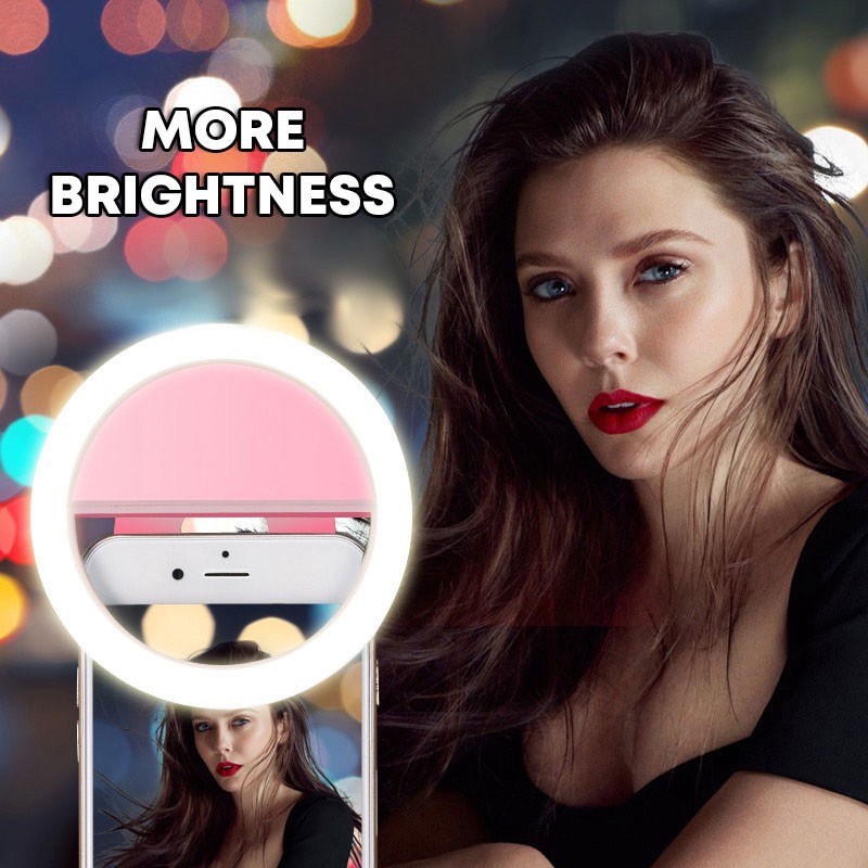 LED Selfie Ring Light 3 Level  - Photography Lighting Patterns recension och pris