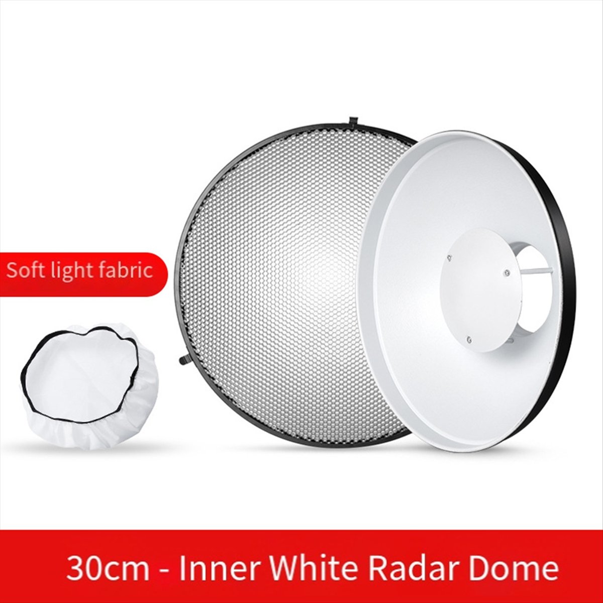 M05K 30cm Beauty Dish Reflecto - Photography Lighting Beauty Dish recension och pris