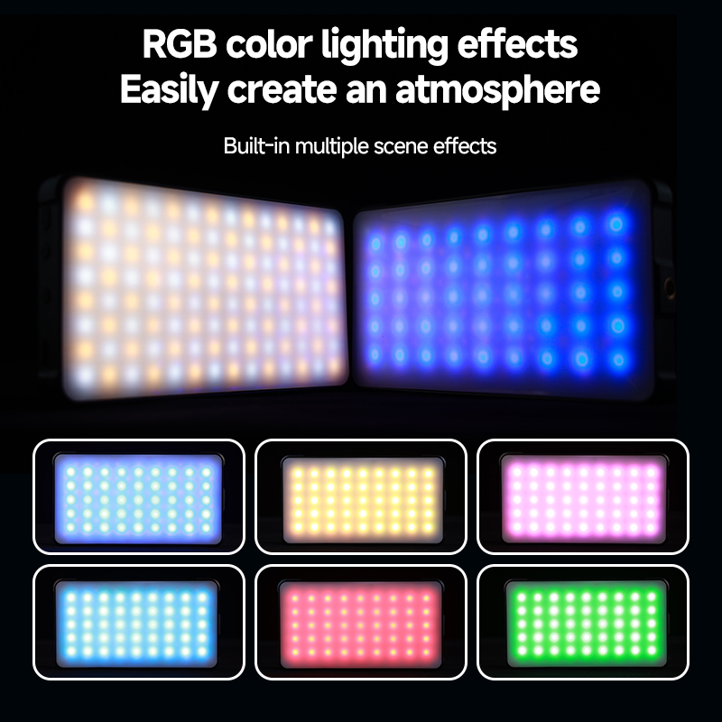RGB LED Video Light Fill Strai - Photography Lighting Patterns recension och pris