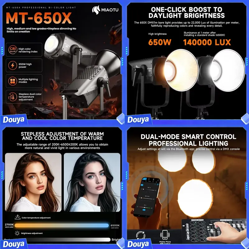 MIAOTU High-Power Photography  - Photography Lighting Direction recension och pris