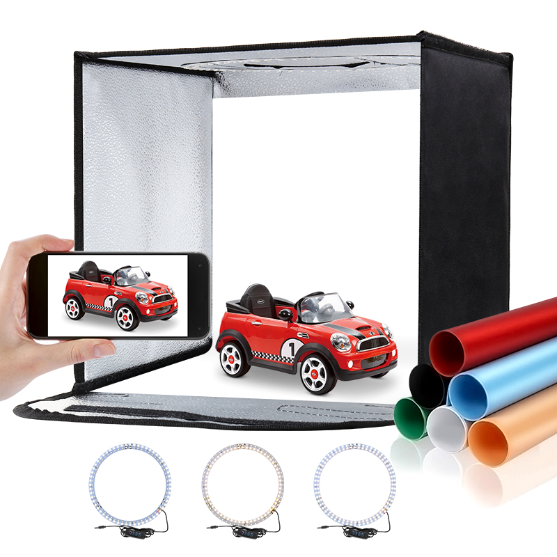 11.8x11.8inch Fold Photo Studi - Photography Lighting Tent recension och pris