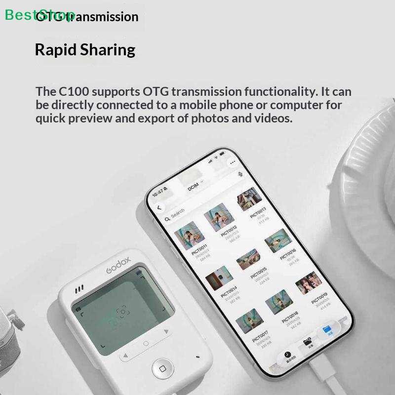 C100 Transparent Viewfinder Ca - Photography Lighting Composition recension och pris