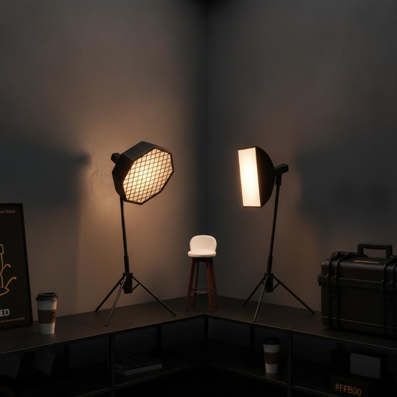 1/12 Mini Studio Light Softbox - Photography Lighting Layout recension och pris