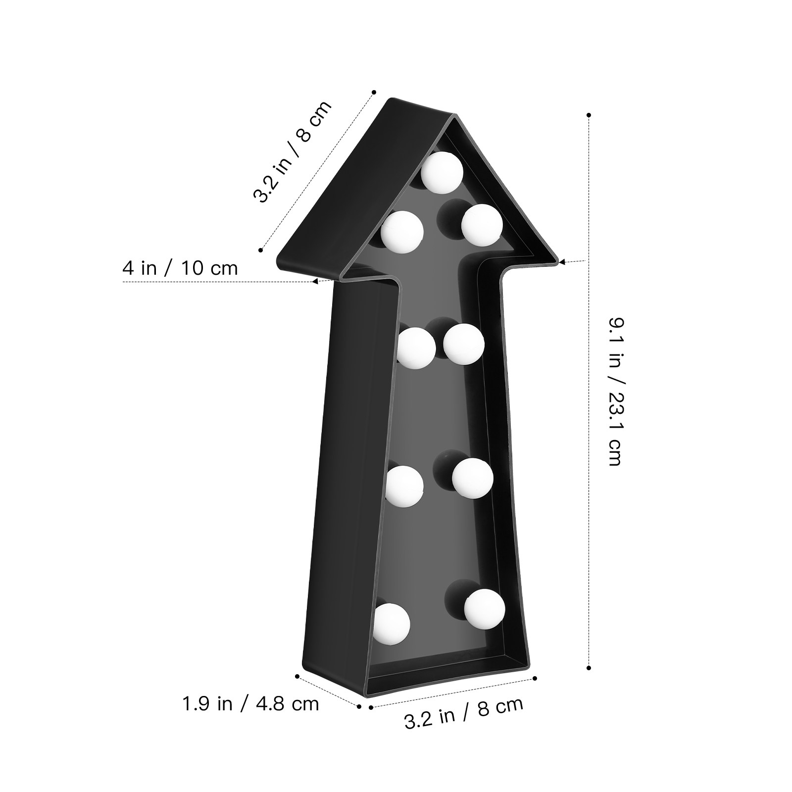 LED Arrow Night Light Arrow Sh - Photography Lighting Direction recension och pris
